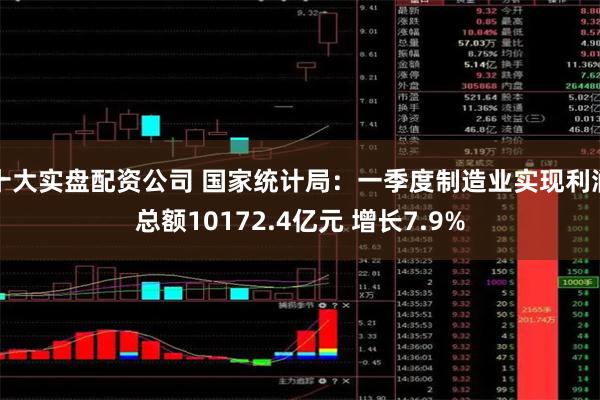 十大实盘配资公司 国家统计局：一季度制造业实现利润总额10172.4亿元 增长7.9%
