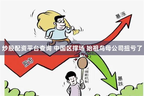 炒股配资平台查询 中国区撑场 始祖鸟母公司扭亏了