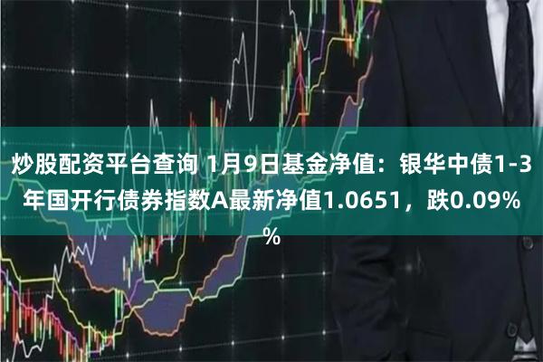炒股配资平台查询 1月9日基金净值：银华中债1-3年国开行债券指数A最新净值1.0651，跌0.09%